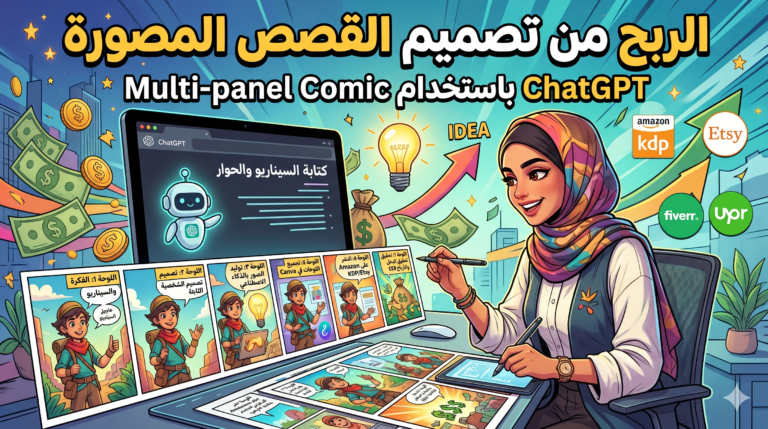 طريقة الربح من القصص المصورة